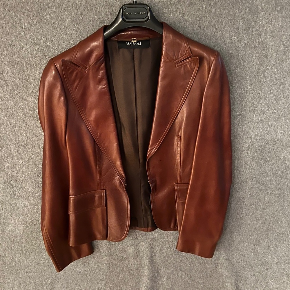 Gucci Leather Jacket